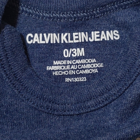 Calvin Klein Bundle of 2 Baby Onesies - Picture 5 of 5